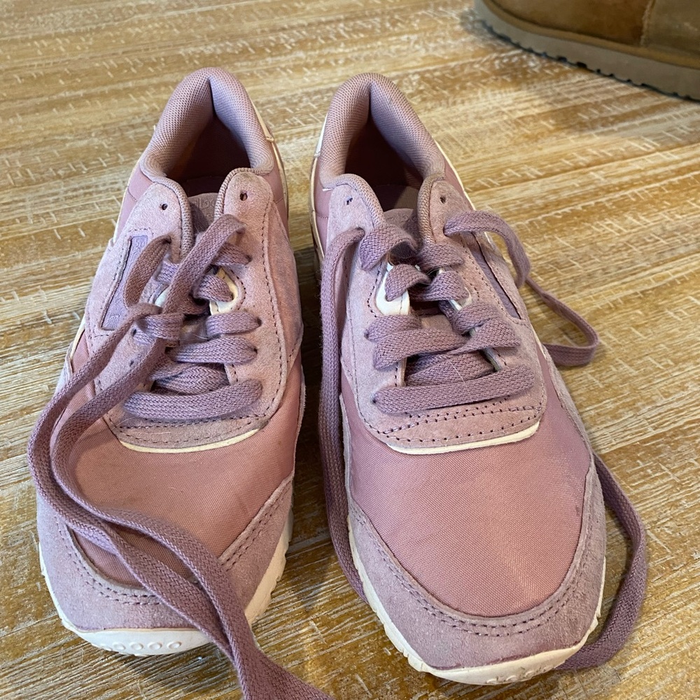 Purple Reebok Classics